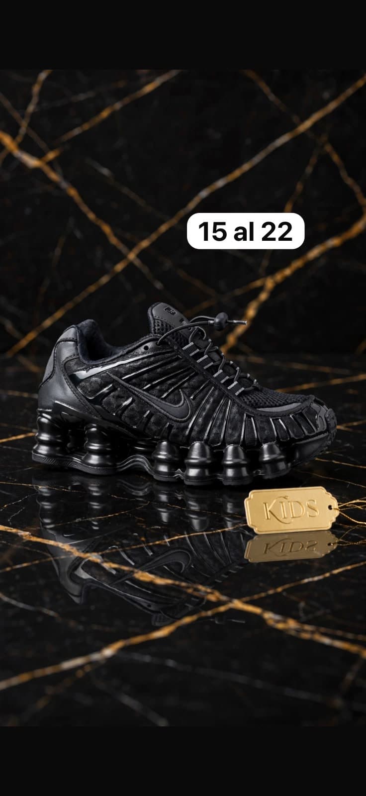 Tenis Nike Shox TL para niño